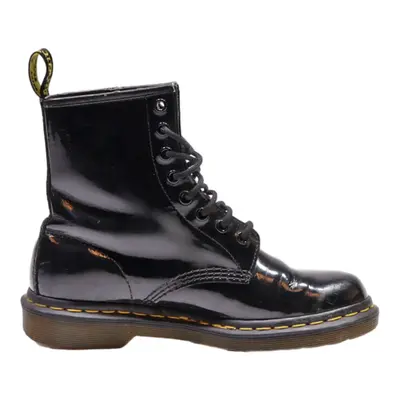 DR MARTENS 1460 Lace-Up Boots Black Leather Womens UK 5