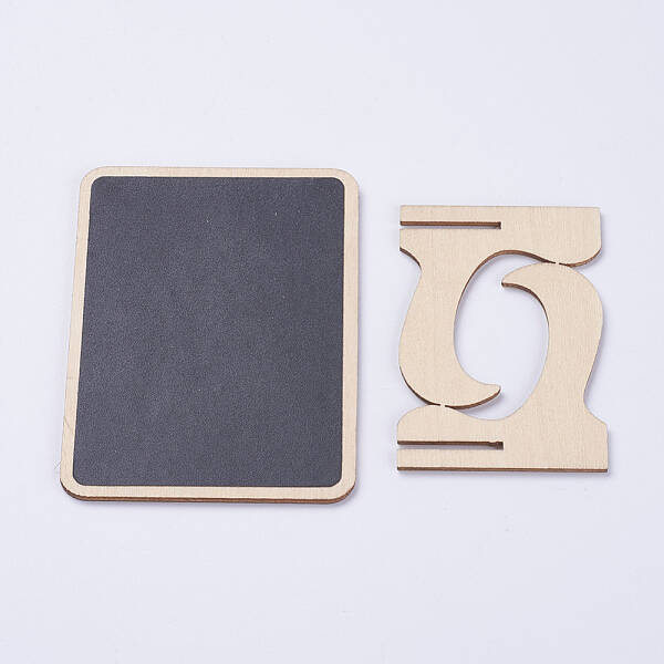 Wood Easel Chalkboard Place Card Holder Blackboards