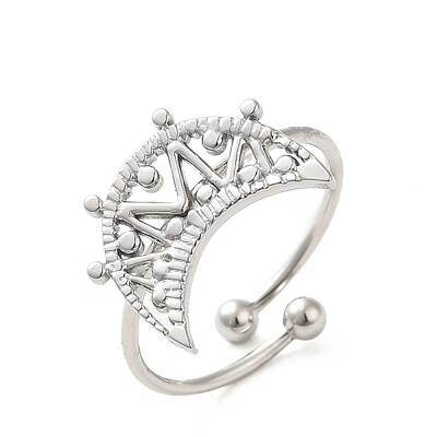 Non-Tarnish 304 Stainless Steel Open Cuff Ring