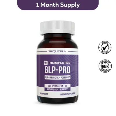 GLP-Pro- GLP-1 Probiotic + Postbiotic - Naturally Support GLP-1 Production - Clinically Patented Ingredient - Third-Party Tes...