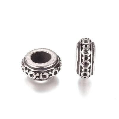 304 Stainless Steel European Beads