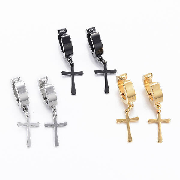 304 Stainless Steel Clip-on Earrings