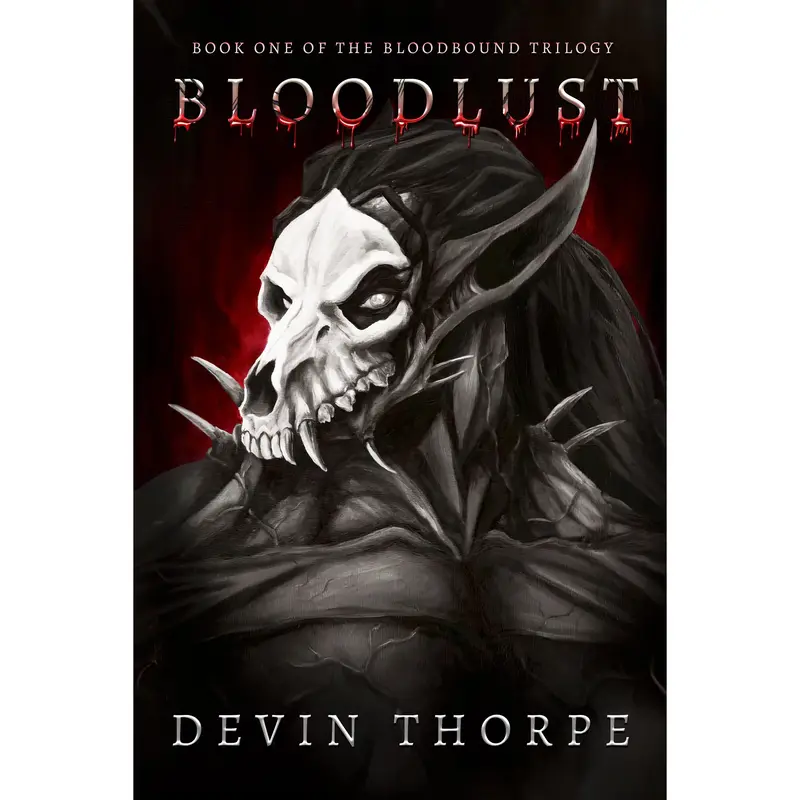 Signed Bloodlust Paperback: A Werewolf & Vampire Grimdark Fantasy