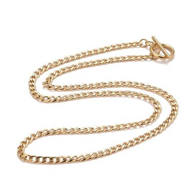 Ion Plating(IP)  304 Stainless Steel Chain Necklaces