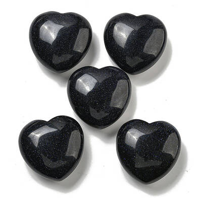 Synthetic Blue Goldstone Statues Ornaments