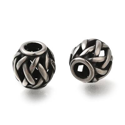 304 Stainless Steel European Beads