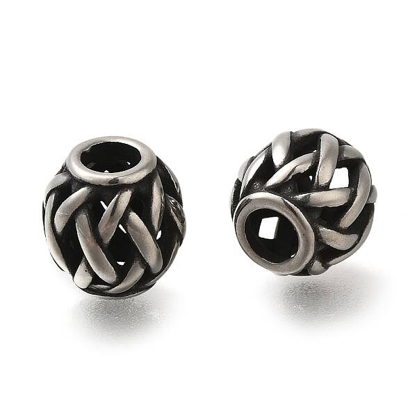 304 Stainless Steel European Beads