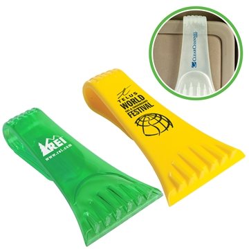 250 Customized Visor Ice Scraper - Visor Mount