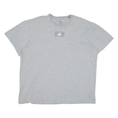 ADIDAS Mens T-Shirt Grey XL