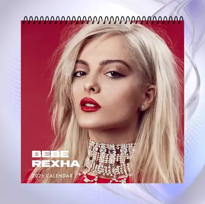 Bebe Rexha 2025 Wall Calendar
