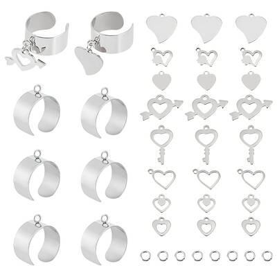 DIY Charm Cuff Ring Making Kit