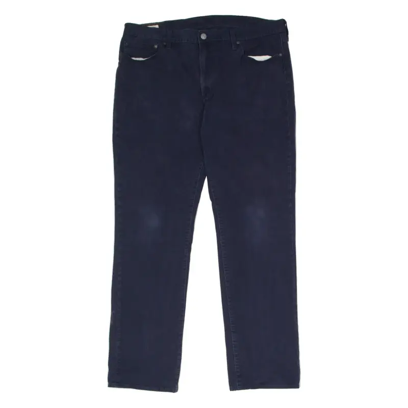 LEVI'S 511 BIG E Mens Trousers Blue Slim Straight W38 L31