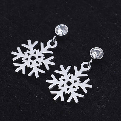 201 Stainless Steel Dangle Stud Earrings