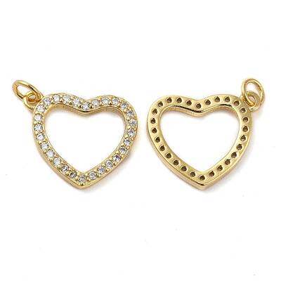 925 Sterling Silver Micro Pave Cubic Zirconia Charms