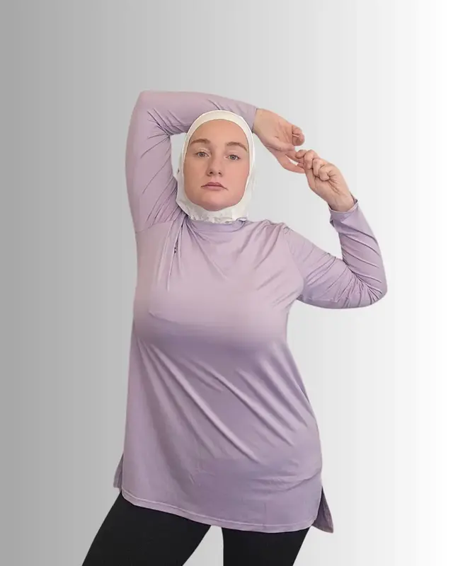 The All-Around Athlete Top in Lavender