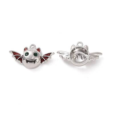 Rack Plating Alloy Enamel Pendants