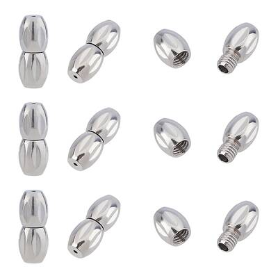 Tarnish Resistant 304 Stainless Steel Screw Clasps