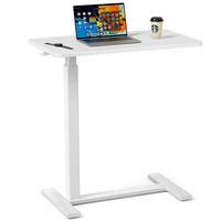 Sweet Furniture F Adjustable Overbed Table with Wheels, Suitable for Hospital and Home Use, Wheeled Bedside Table, Portable R...