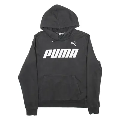 PUMA Mens Black Hoodie L
