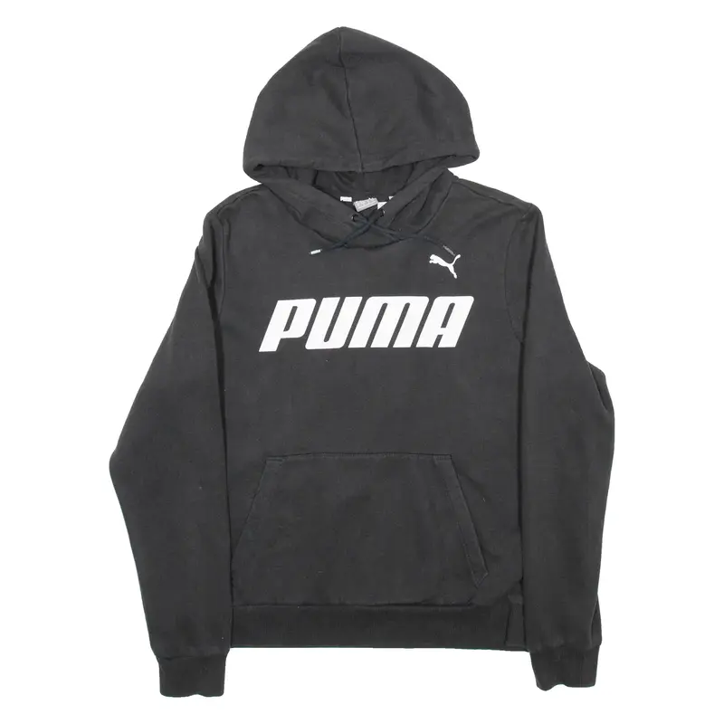 PUMA Mens Black Hoodie L