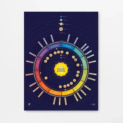 2025 Year Round Scratch-Off Calendar (with Holidays)