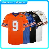 [dealsforyoudays]Waterboy Football Jersey #9 Bobby Boucher 50th Anniversary Stitched Movie Football Jerseys Men S-XXXL Mud Da...