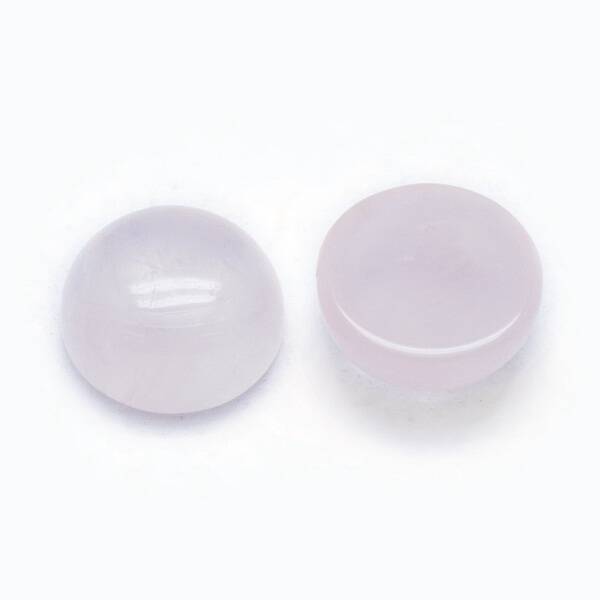 Natural Rose Quartz Cabochons