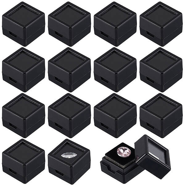 70Pcs ABS Plastic Jewelry Gift Boxes
