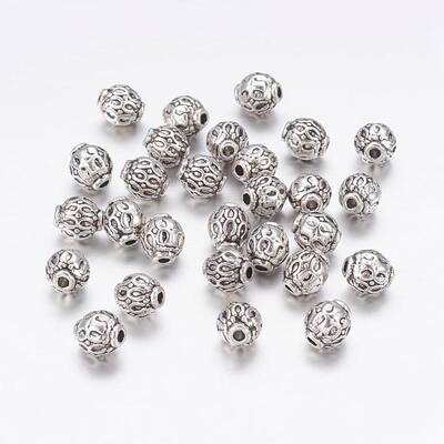 Tibetan Style Alloy Beads