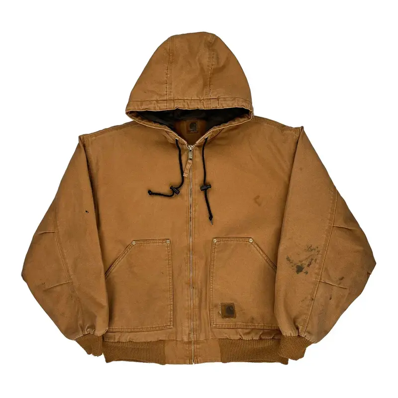 Carhartt Jacket - 3XL Brown Cotton