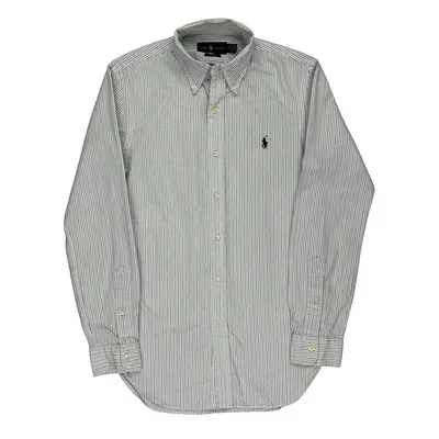 Ralph Lauren Slim Fit Shirt - Small White Cotton | Size: small
