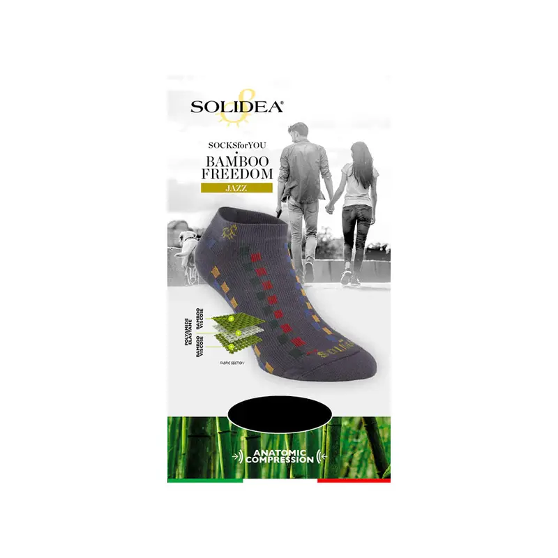 Solidea Socks for you Bamboo Freedom Jazz Socks Breathable Fabric 3L White