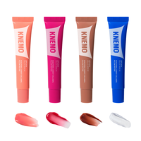 KNEMO LipLock Jelly Serum for Dry Lips, Long-Lasting, Hydrating, Plumping, Glossy Mask with Rose PDRN, Carrot Collagen, Pillo...