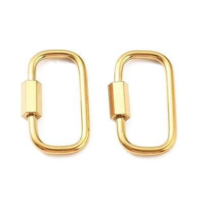304 Stainless Steel Locking Carabiner