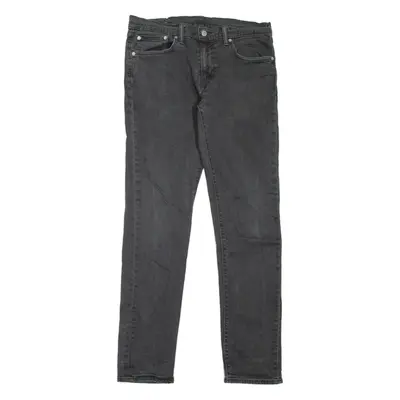 LEVI'S 511 Jeans Mens Black Slim Straight W32 L34