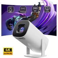 Portable Projector P30 Pro 4K HD LED 300 ANSI Native 1280*1080P Built-in Speaker WiFi & BT5.0,Multifunctional Projector Game ...