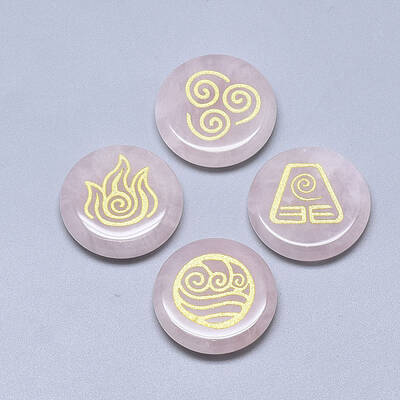 Natural Rose Quartz Cabochons