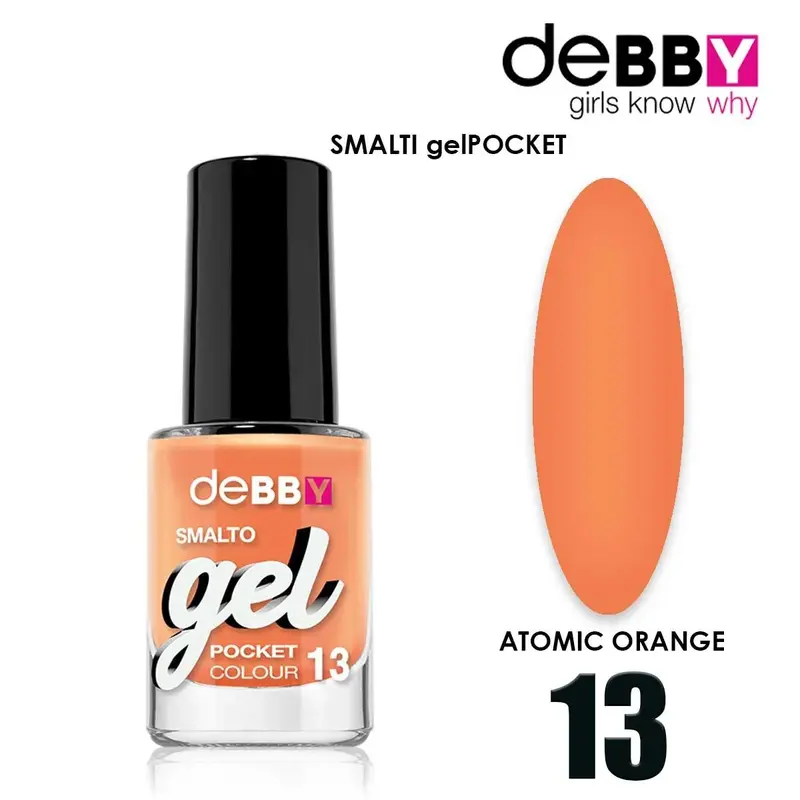 Debby Gel Polish Pocket 13 Atomic Orange