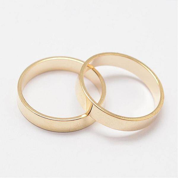 Rack Plating Brass Linking Rings