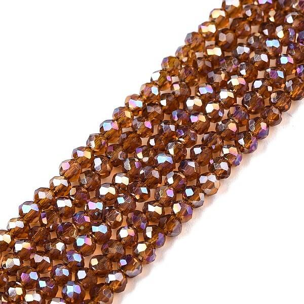 Electroplate Glass Beads Strands