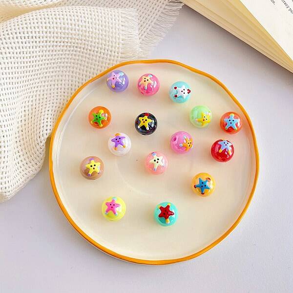 Opaque Acrylic Bead