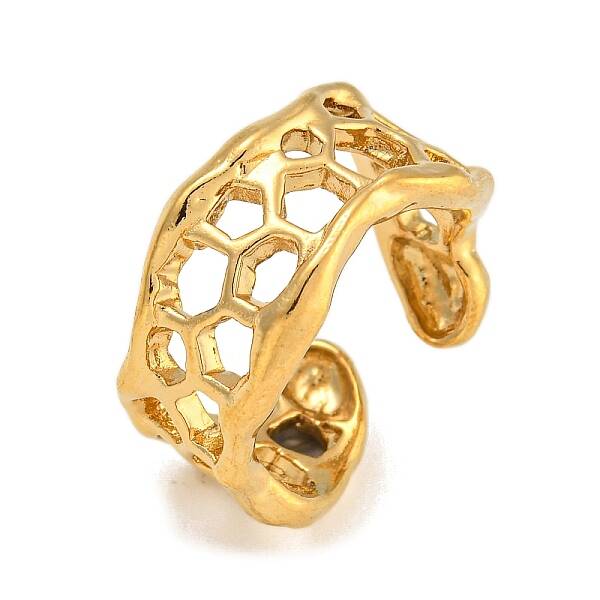 304 Stainless Steel Cuff Open Rings for Women
