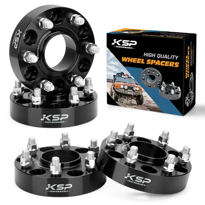 2019-2026 Ram 1500 1.5 Inch Forged Wheel Spacers 5x5.5 (5x139.7) Heavy Duty - KSP Performance