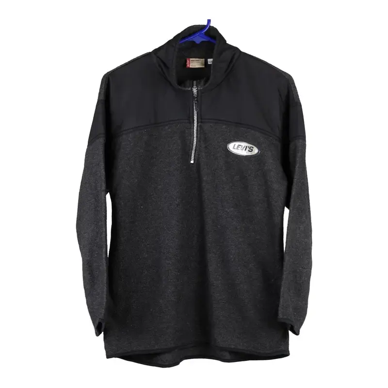 Red Tab Levis Fleece - Large Grey Polyester