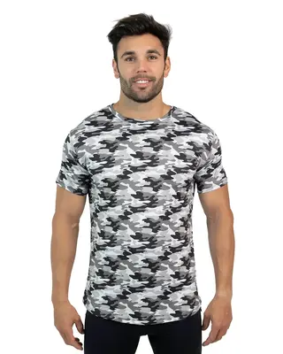 Gray Camo T-shirt | Size: L | Color: Gray Camo