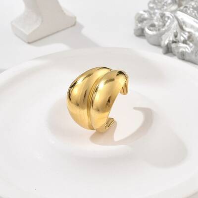 304 Stainless Steel Open Cuff Rings