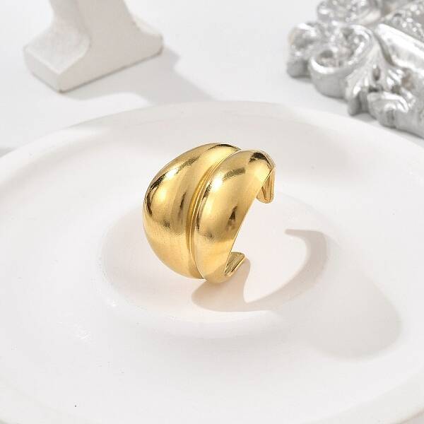 304 Stainless Steel Open Cuff Rings