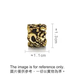 'Noir' 999 Gold Dragon Charm