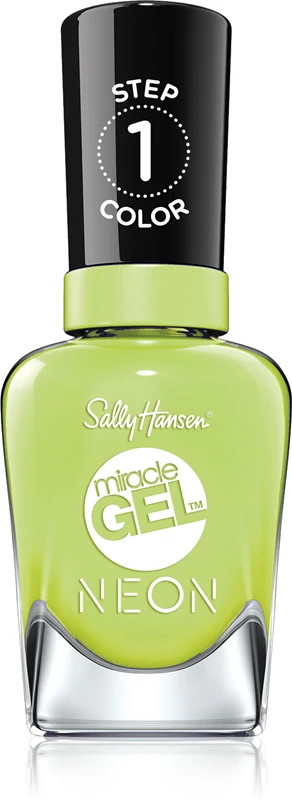 Sally Hansen Miracle Gel™ UV/LED Gel Nail Polish Without Lamp Color 052 Electri-Lime 14.7 ml