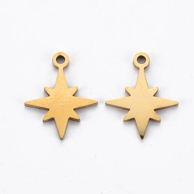Ion Plating(IP) 201 Stainless Steel Charms